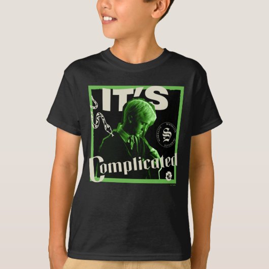 Draco Malfoy - "It's Complicated" Tシャツ (正面)