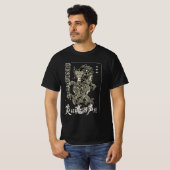 Draconic Japanese Dragon T-Shirt – Flame is tshirt Tシャツ (正面フル)