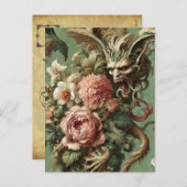 Drac's Finery – ゴシックビクトリアン シーズンポストカード (正面/裏面)