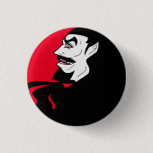 Dracula Abroad Button 缶バッジ (正面)