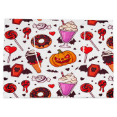 Dracula Candy Spooky Sweet Fun ラージペーパーバッグ (裏面)