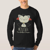 Dracula Cat Halloween Vampire Cat Meowcula 2020 Ki Tシャツ (正面)