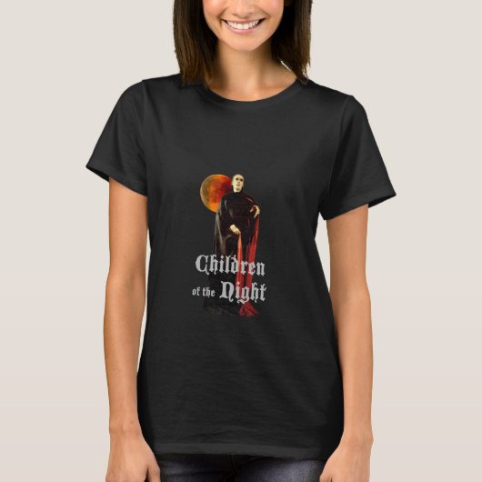 DRACULA Children of the Night Tシャツ (正面)
