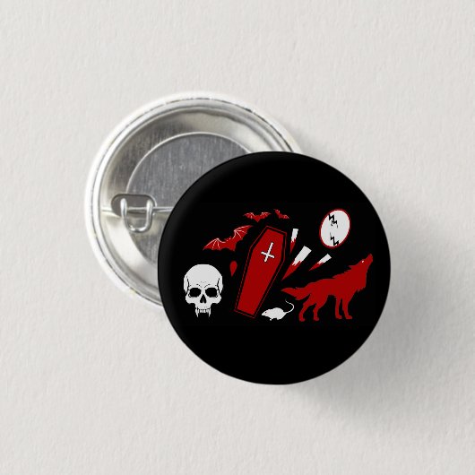Dracula Icons Button 缶バッジ (正面&裏面)