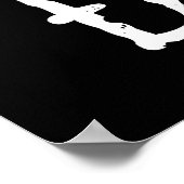 Dracula Portrait Black and White ポスター (角)