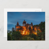Dracula Schloss Bran in Rumänien ポストカード (正面/裏面)