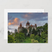 Dracula Schloss Bran in Rumänien Postkarte ポストカード (正面/裏面)