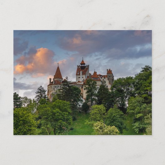 Dracula Schloss Bran in Rumänien Postkarte ポストカード (正面)