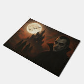 Dracula's Gothic Halloween Welcome Doormat ドアマット (アングル)