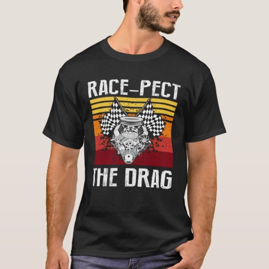 Drag Boat for Drag Boat Driver and Speedboat Racin Tシャツ (正面)