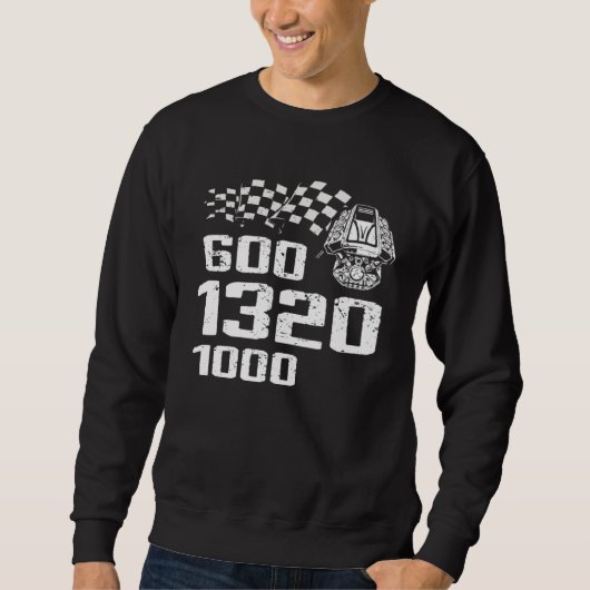 Drag Boat Racer for Drag Boat Race and Drag Boat スウェットシャツ (正面)