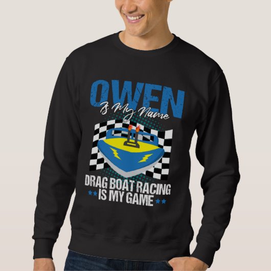 Drag Boat Racing for Drag Boat Racer Owen スウェットシャツ (正面)