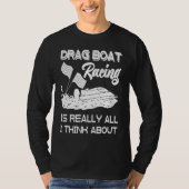 Drag Boat Racing RC Model Boating Driver 5 Tシャツ (正面)