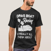 Drag Boat Racing RC Model Boating Driver  5 Tシャツ (正面)