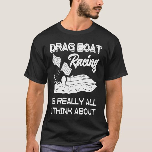 Drag Boat Racing RC Model Boating Driver  5 Tシャツ (正面)