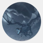 Dragão Alado ラウンドシール (正面)