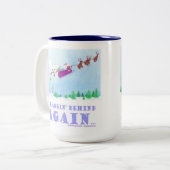 Draggin Behind Again ツートーンマグカップ (正面左)