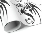 Dragissous V1 -黒いドラゴン ラッピングペーパー (ロールコーナー)