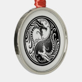 dragoes de yin yang メタルオーナメント (右)