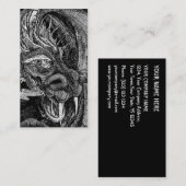 Dragon名刺テンプレートポートレート 名刺 (正面/裏面)