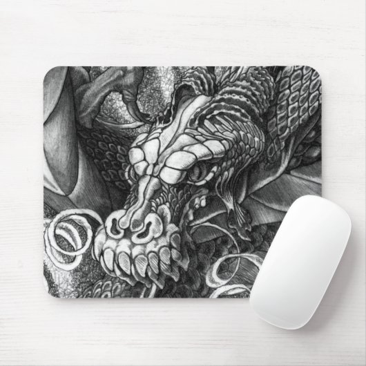 dragon03mousepads150ppi9.25" _7 マウスパッド (マウス)