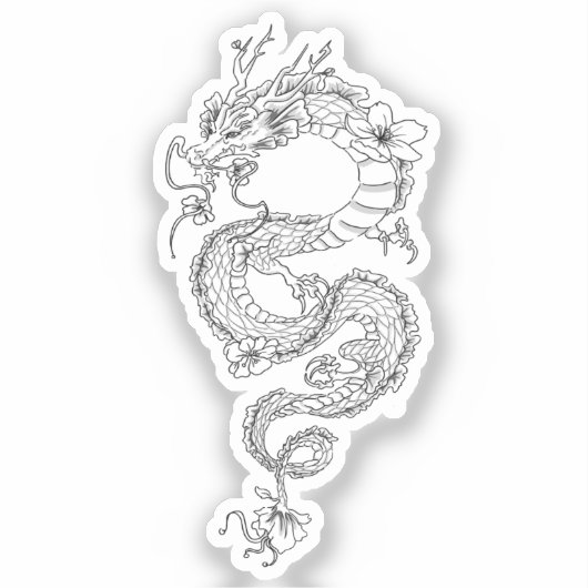 Dragon シール (正面)