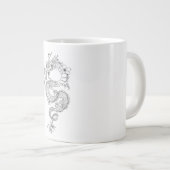 Dragon ジャンボコーヒーマグカップ (正面右)