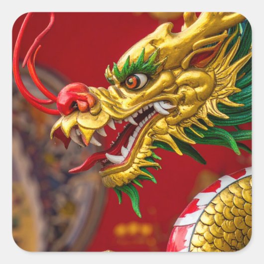 Dragon スクエアシール (正面)