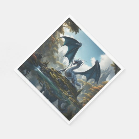 Dragon スタンダードランチョンナプキン (角)