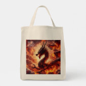 Dragon トートバッグ (裏面)