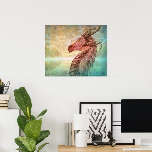 Dragon ポスター (ホームオフィス)