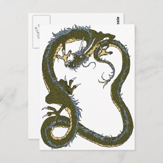 dragon ポストカード (正面/裏面)