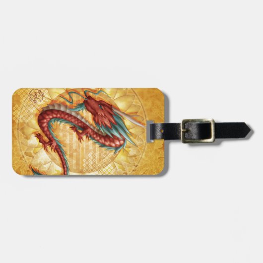 Dragon ラゲッジタグ (正面横)