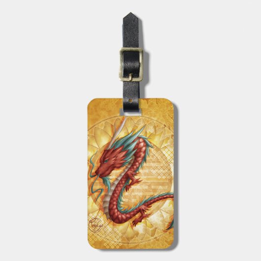 Dragon ラゲッジタグ (正面縦)
