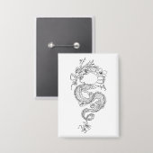 Dragon 缶バッジ (正面/裏面)