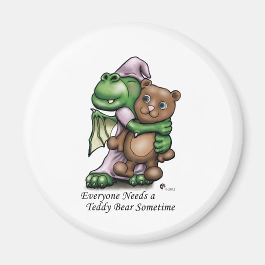 Dragon and Bear Frdige Mag マグネット (正面)