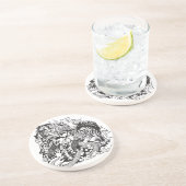 dragon and tiger fighting コースター (側面)