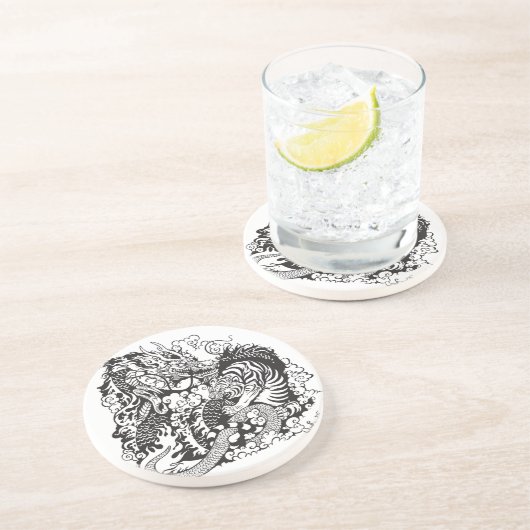 dragon and tiger fighting コースター (側面)