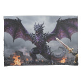 Dragon and Warrior Confrontation 枕カバー (正面右)
