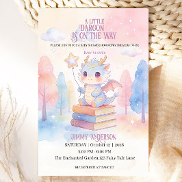 Dragon Baby Shower Invitation 招待状