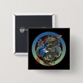 Dragon Bass 04 缶バッジ (正面&裏面)