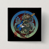 Dragon Bass 04 缶バッジ (正面)