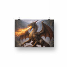 Dragon Battle Home & Gaming Room Decor