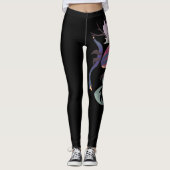 Dragon, black legging レギンス (正面)