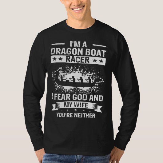 Dragon Boat Coach Quote for Dragonboat and Dragon  Tシャツ (正面)