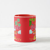 Dragon boat harmony bright red マグカップ (中央)