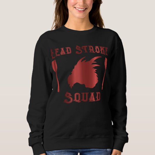 Dragon boat lover paddle Team Lead stroke Squad スウェットシャツ (正面)