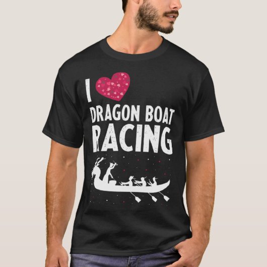 Dragon Boat Paddlers Quote for Dragon Boat Racing  Tシャツ (正面)