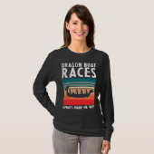 Dragon Boat Racing Festival for Chinese Boat Racin Tシャツ (正面フル)
