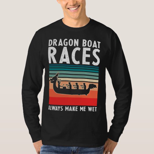 Dragon Boat Racing Festival for Chinese Boat Racin Tシャツ (正面)
